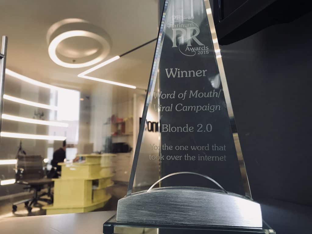 PRNews Platinum PR Awards 2015 Word of Mouth - Viral Campaign - Yo The One Word That Took Over The Internet
